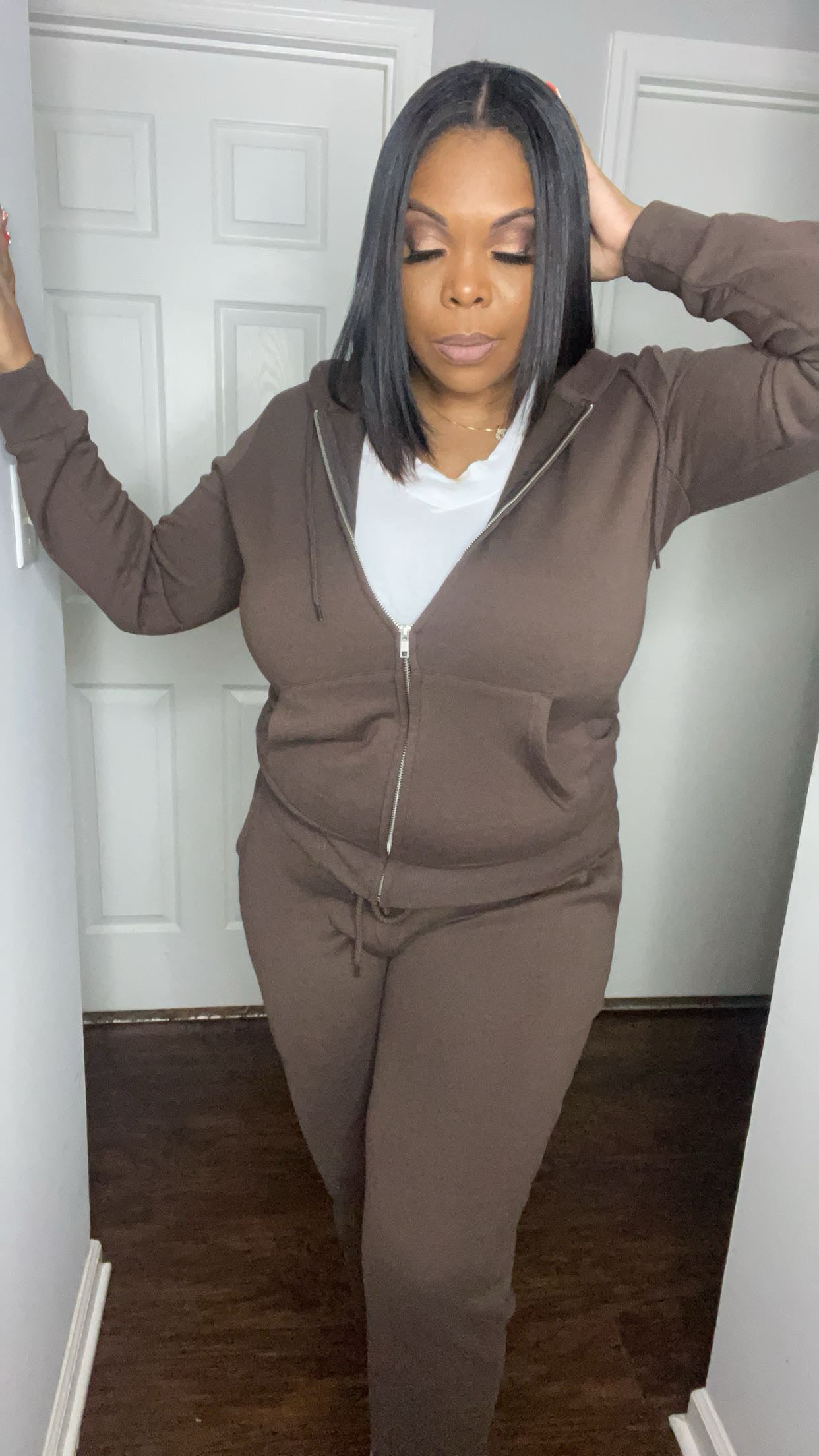 Brown Jogging suit